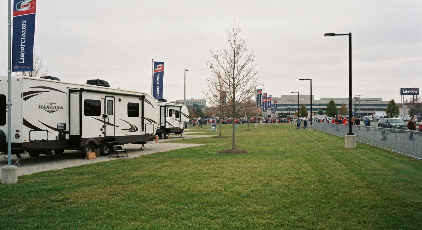RV rental for Carolina Hurricanes Hockey Season near Youngsville