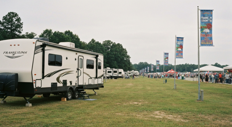 RV rental for Franklin County Fair near Youngsville NC