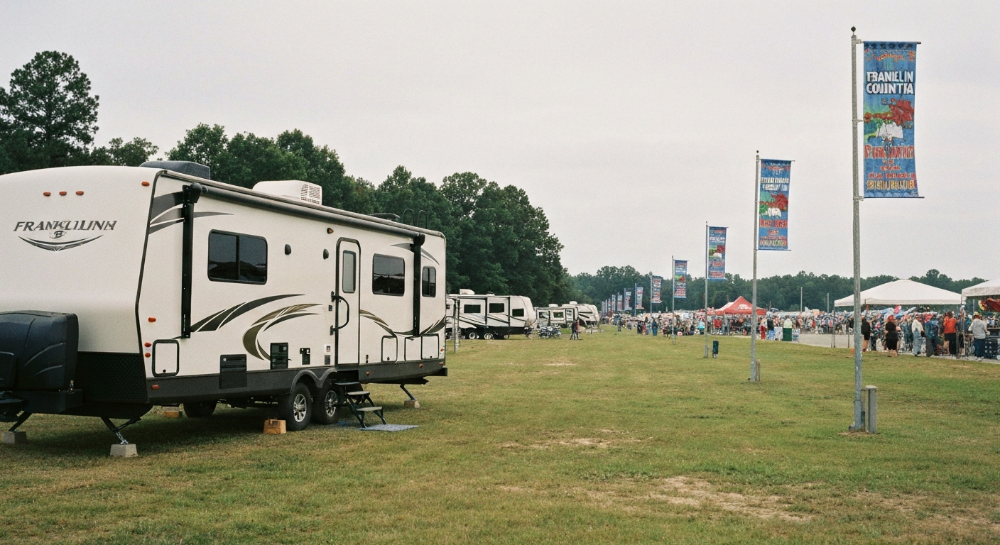 RV rental for Franklin County Fair near Youngsville