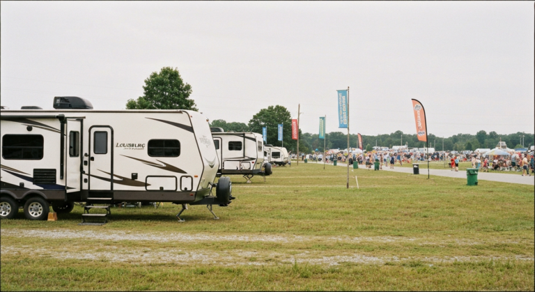 RV rental for Louisburg Bluegrass Festival (Whichard's Beach area events) near Youngsville NC