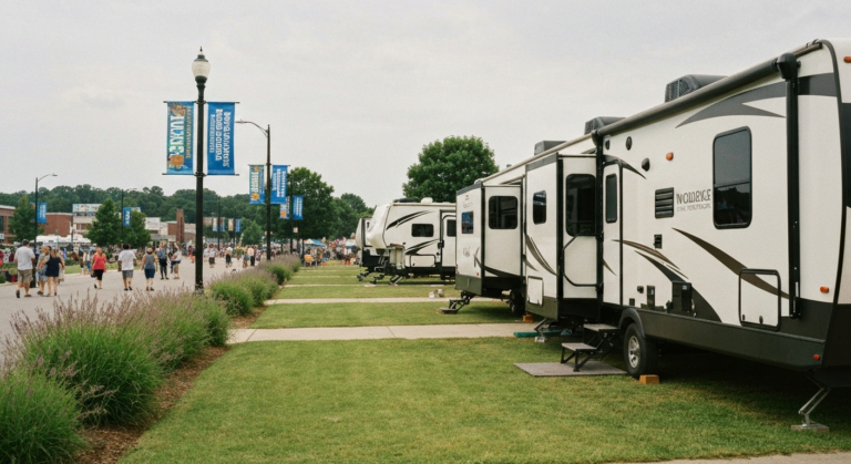 RV rental for World of Bluegrass StreetFest near Youngsville NC