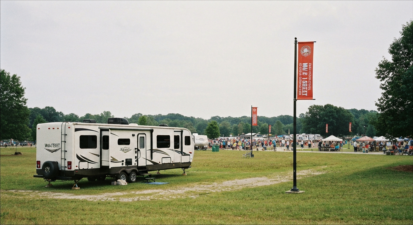 RV rental for Wake Forest Meet in the Street near Youngsville